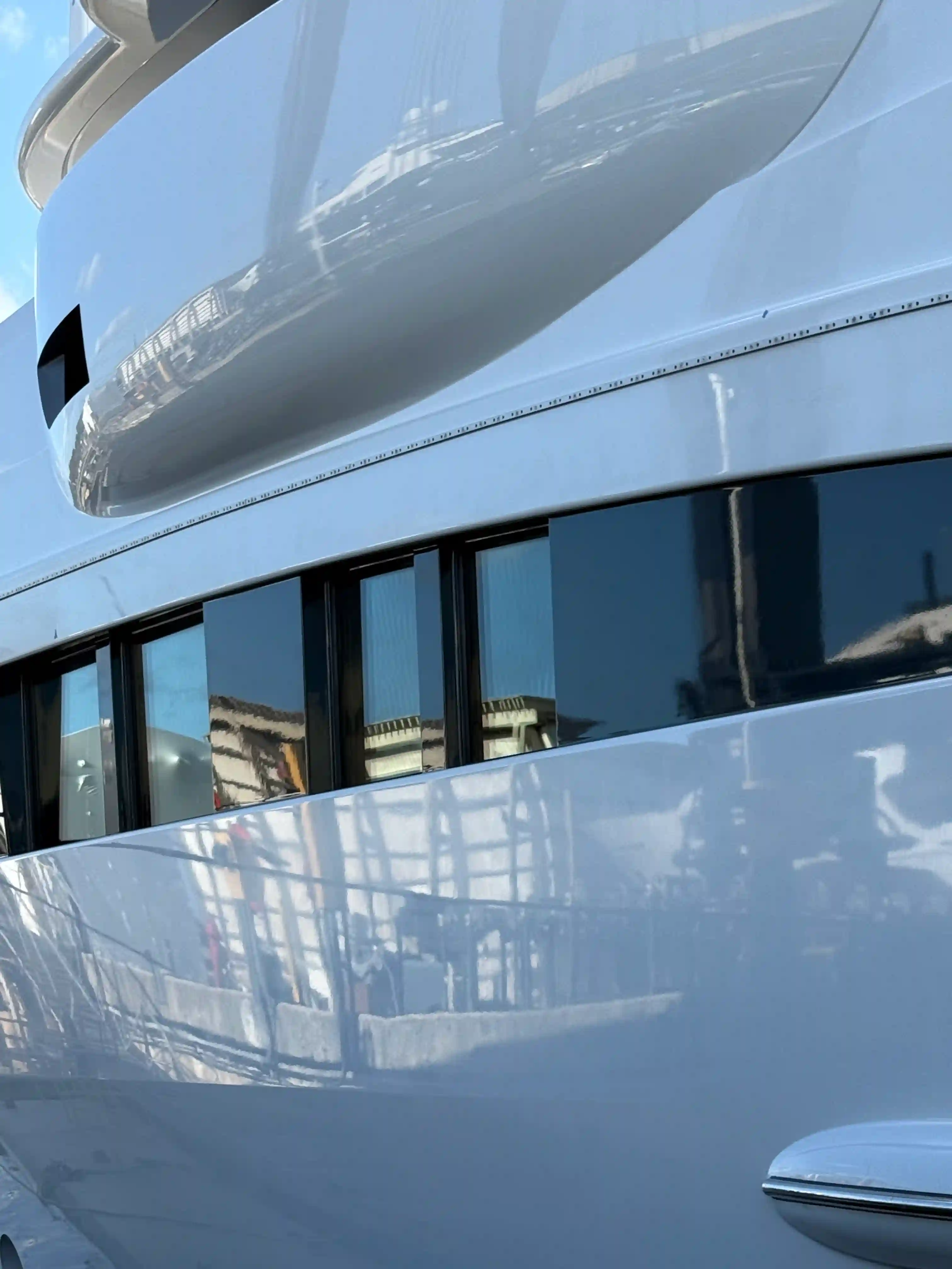 caring for a ceramic coated yacht
